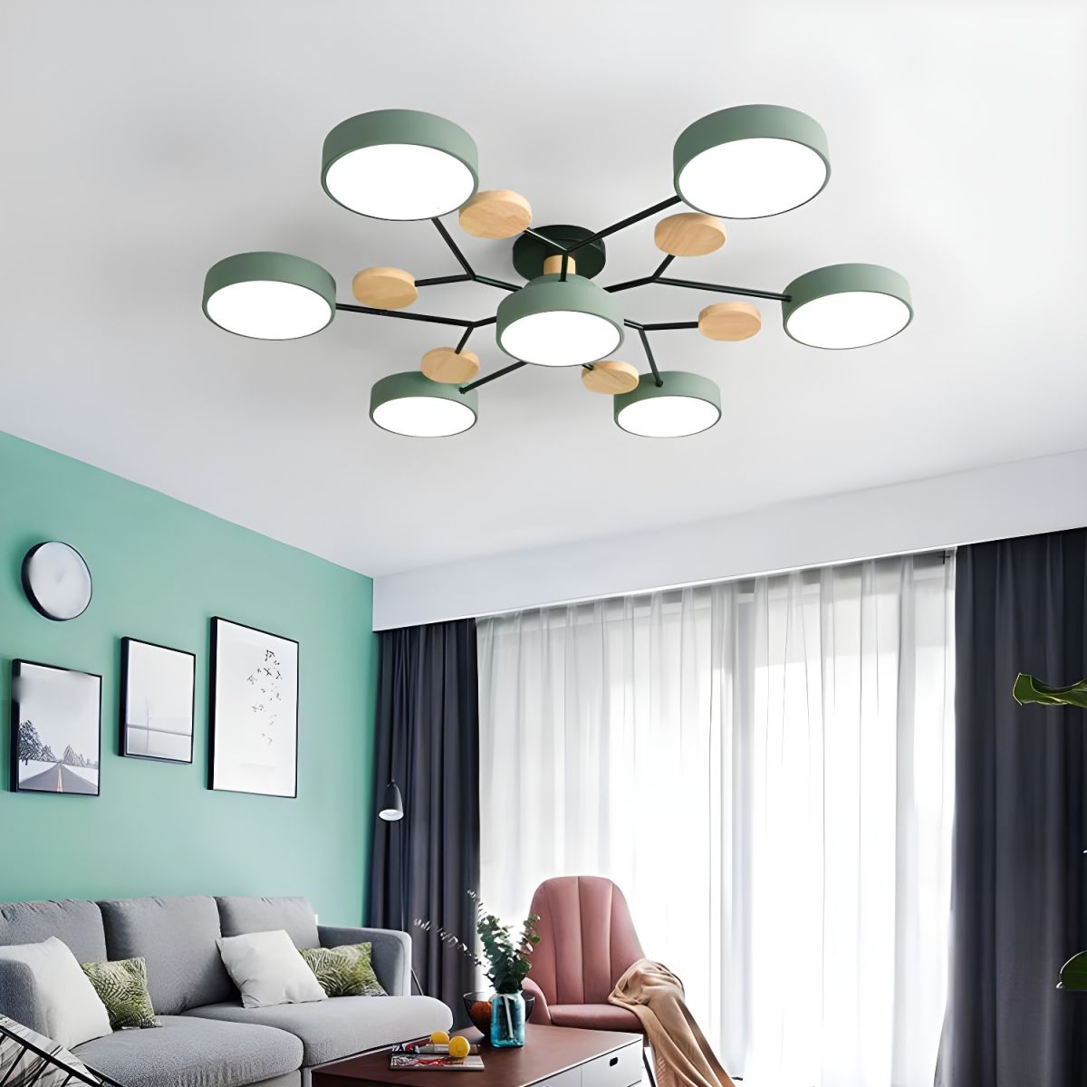 Ceiling Lights Modern LED Living Room | Multi-armed