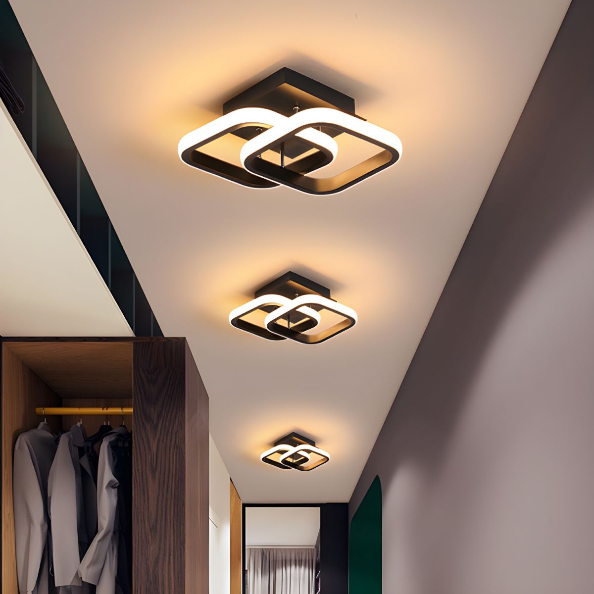 Ceiling Lights Modern Semi-Flush for Living Room | LED