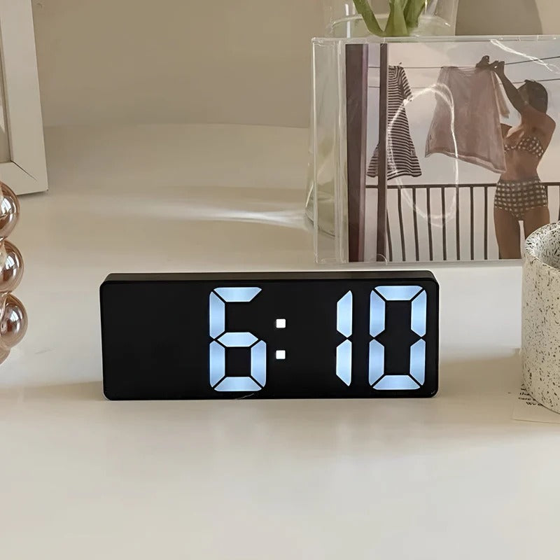 Digital Alarm Clock Large Display | LED Screen