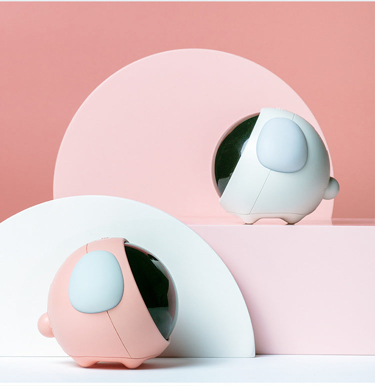 Digital Alarm Clock Modern Bedroom | Emoji Display