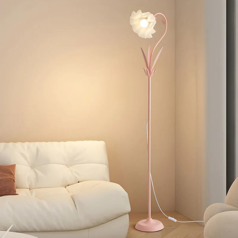 Floor Lamp Floral Living Room | Decorative