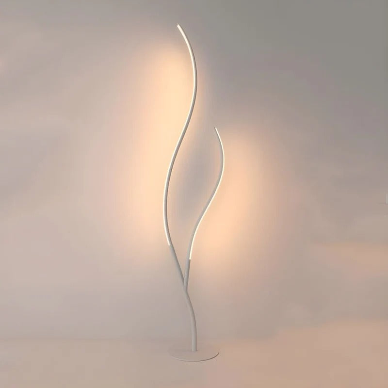 Floor Lamp LED Modern Living Room | Curved Design