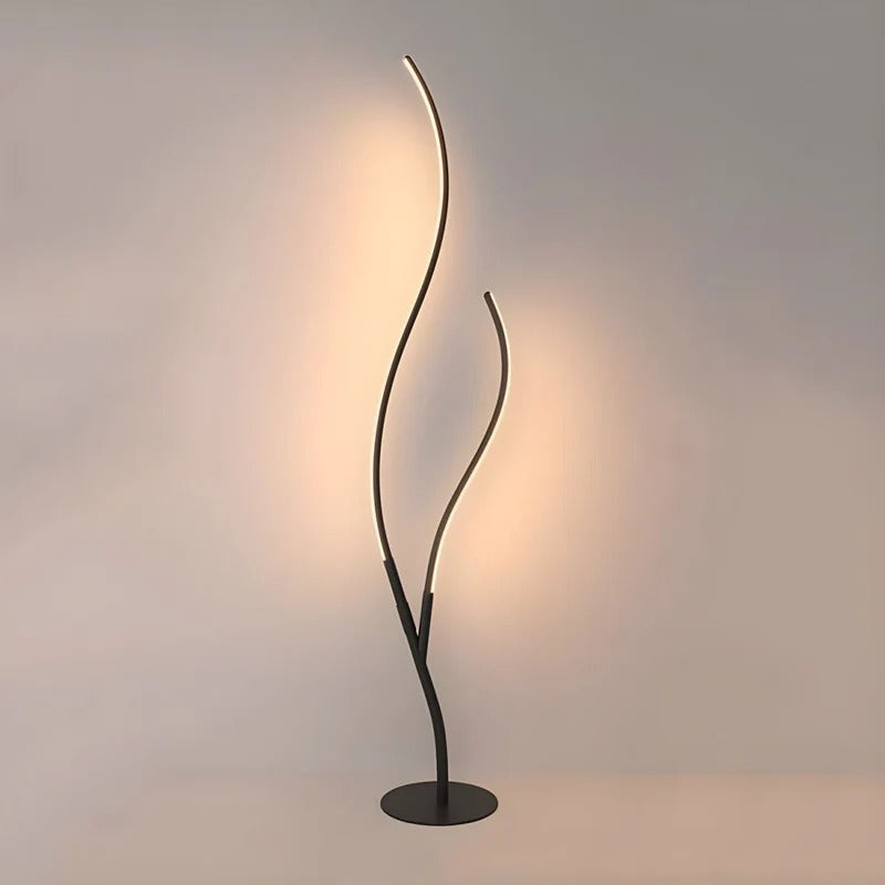 Floor Lamp LED Modern Living Room | Curved Design