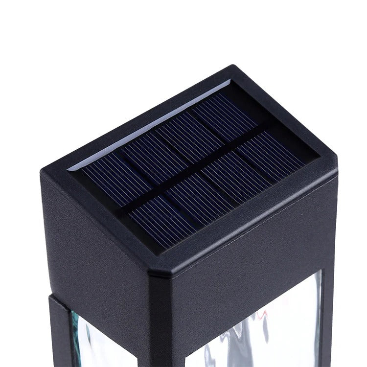 Outdoor Wall Lights Solar LED | Exterior Rechargeable