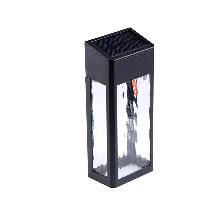 Outdoor Wall Lights Solar LED | Exterior Rechargeable