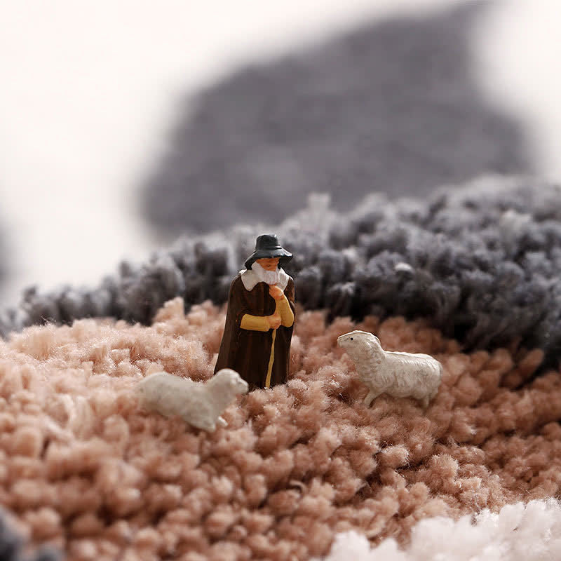 Washable Rug for Living Room & Bedroom | Non-Slip Mat