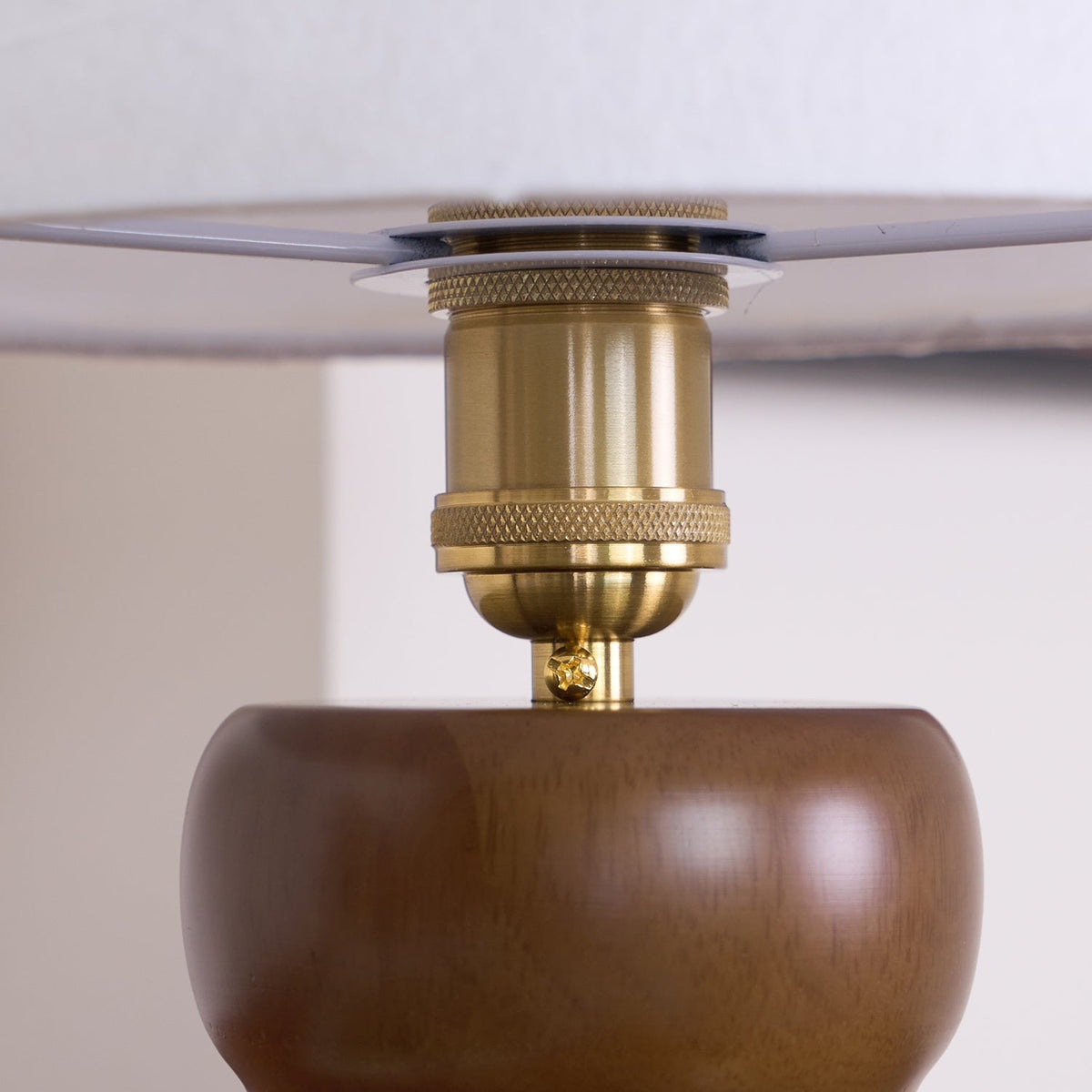 Bedside Lamps Mushroom Shape Wooden Base | Reading