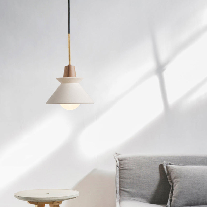 Ceiling Light Modern Kitchen | Wooden Accent Pendant