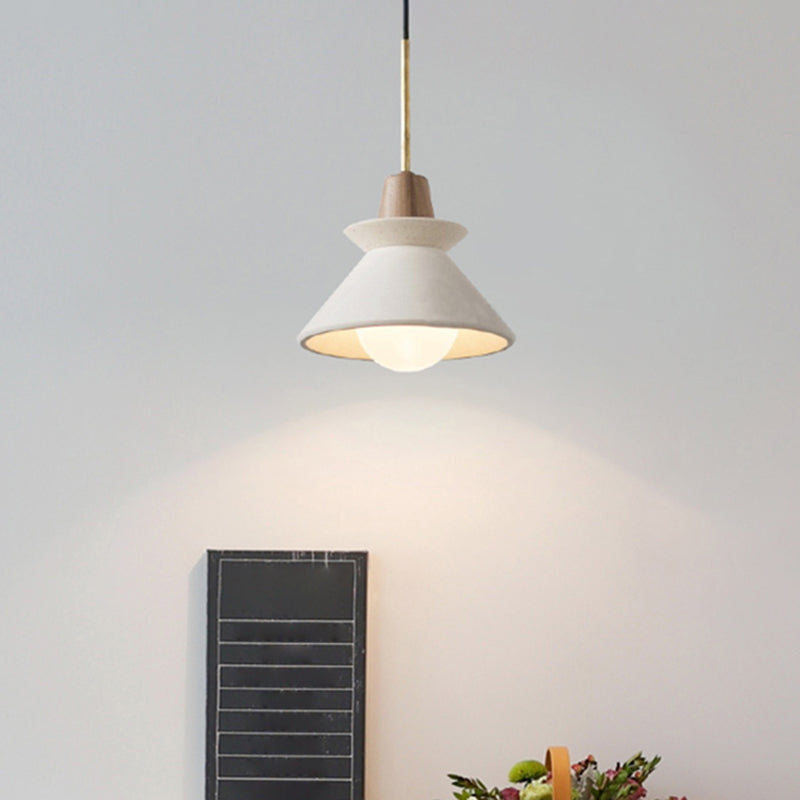 Ceiling Light Modern Kitchen | Wooden Accent Pendant