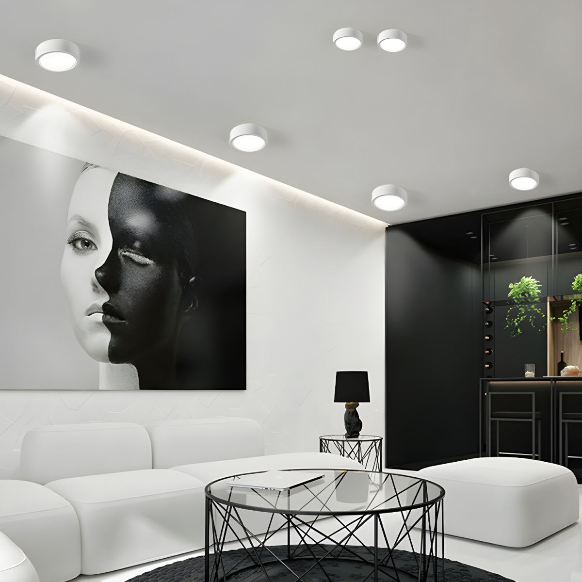 Ceiling Lights Modern Cylindrical Kitchen | LED Downlight