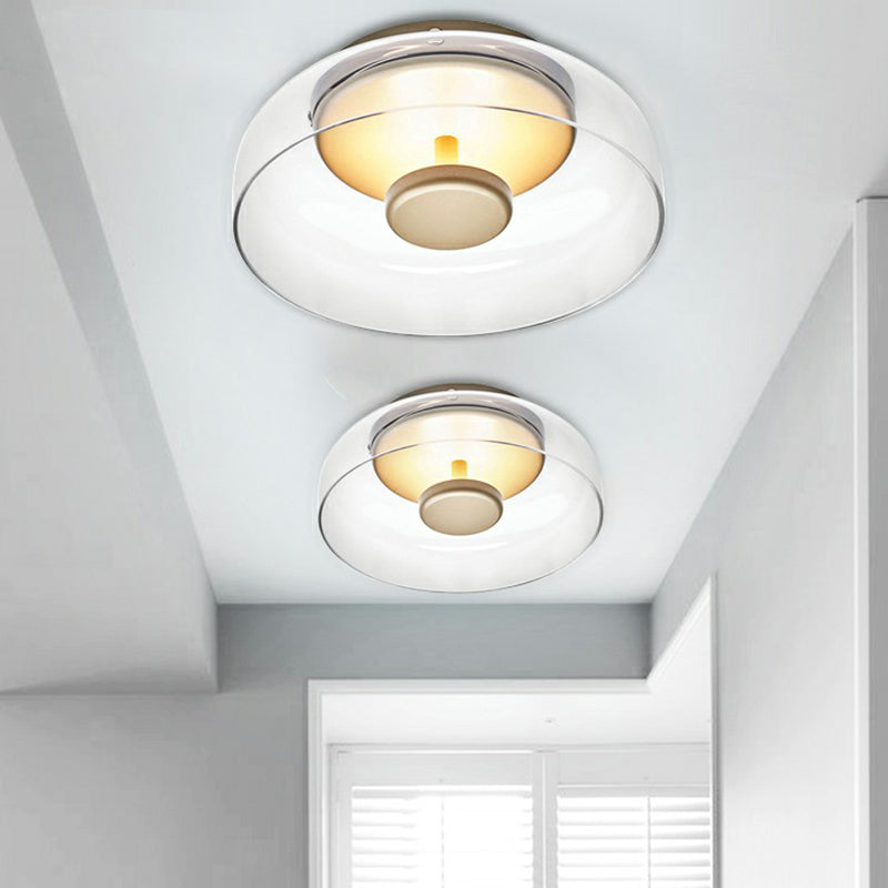 Ceiling Lights Modern Glass | LED Flush Mount