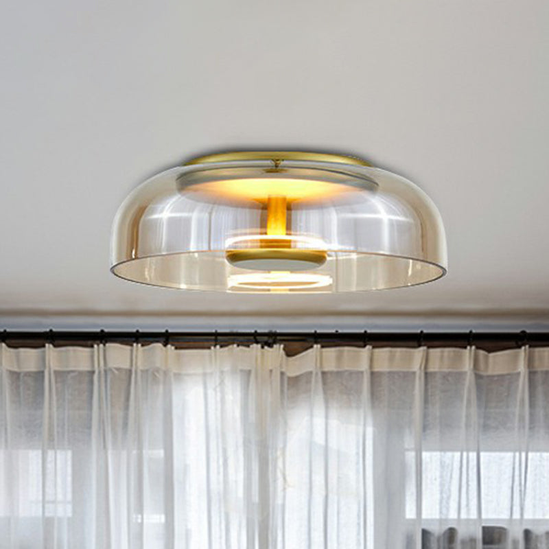 Ceiling Lights Modern Glass | LED Flush Mount