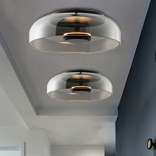 Ceiling Lights Modern Glass | LED Flush Mount