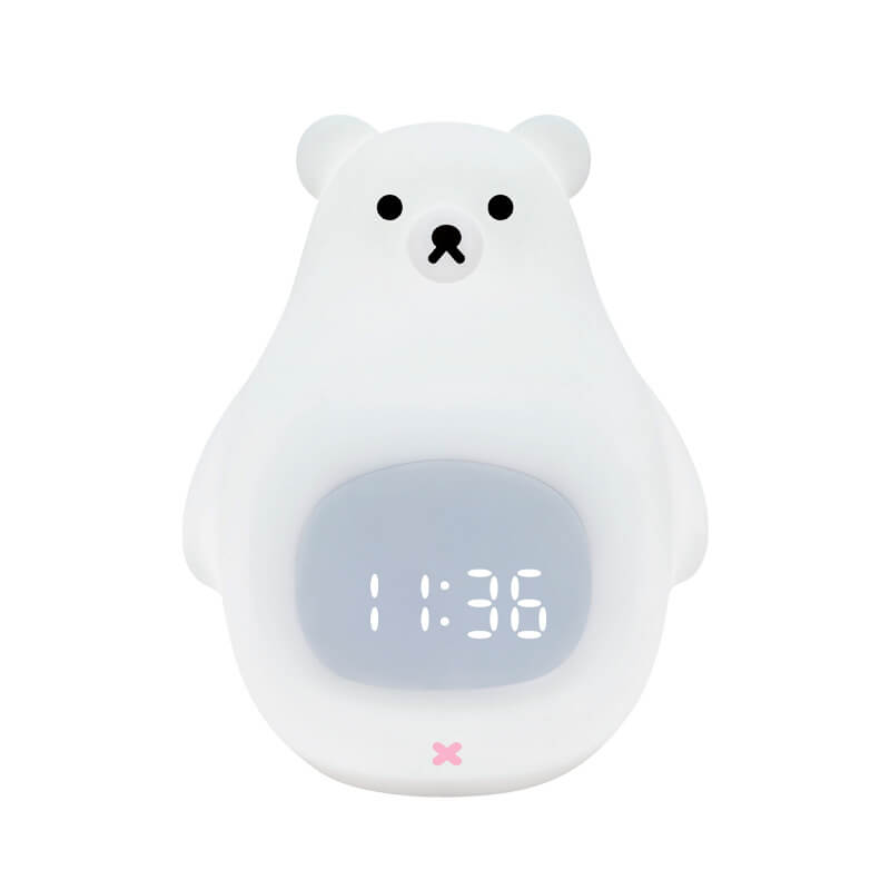 Digital Alarm Clock Bear Design | Night Light