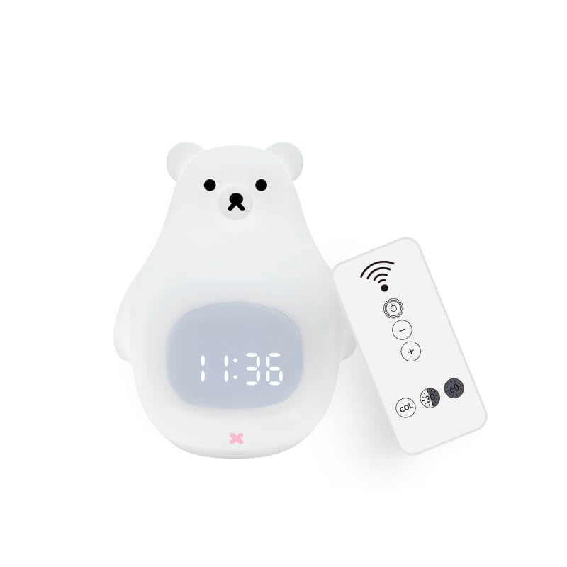 Digital Alarm Clock Bear Design | Night Light