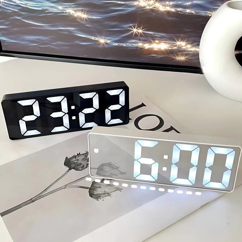 Digital Alarm Clock Large Display | LED Screen