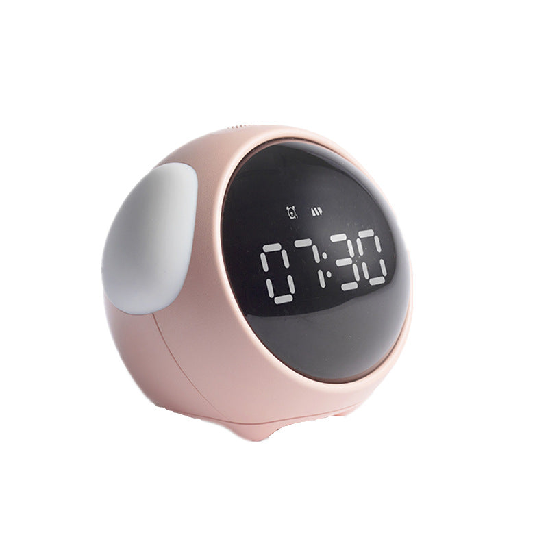 Digital Alarm Clock Modern Bedroom | Emoji Display