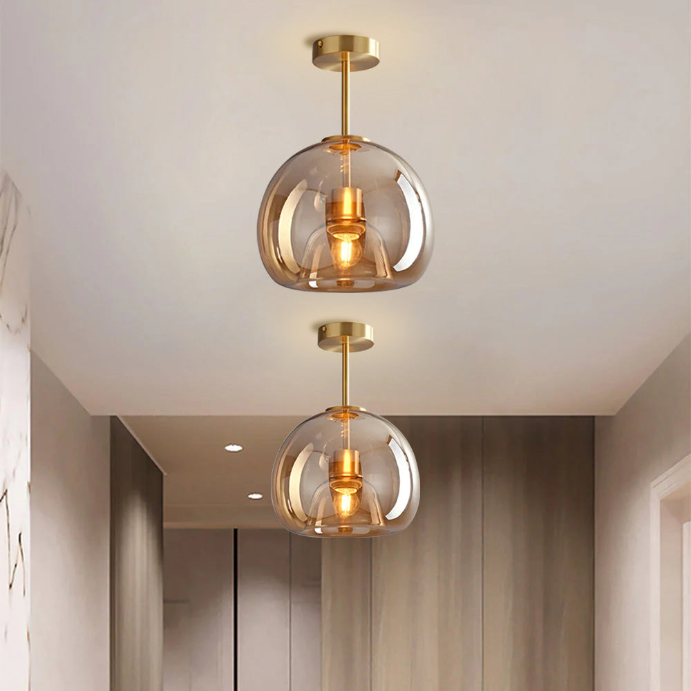 Glass Ceiling Light for Hallway and Living Room | Modern