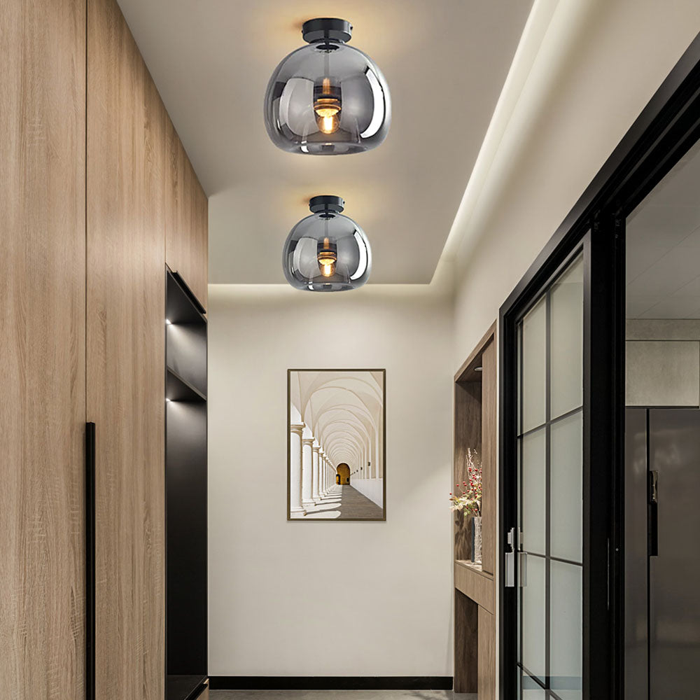 Glass Ceiling Light for Hallway and Living Room | Modern