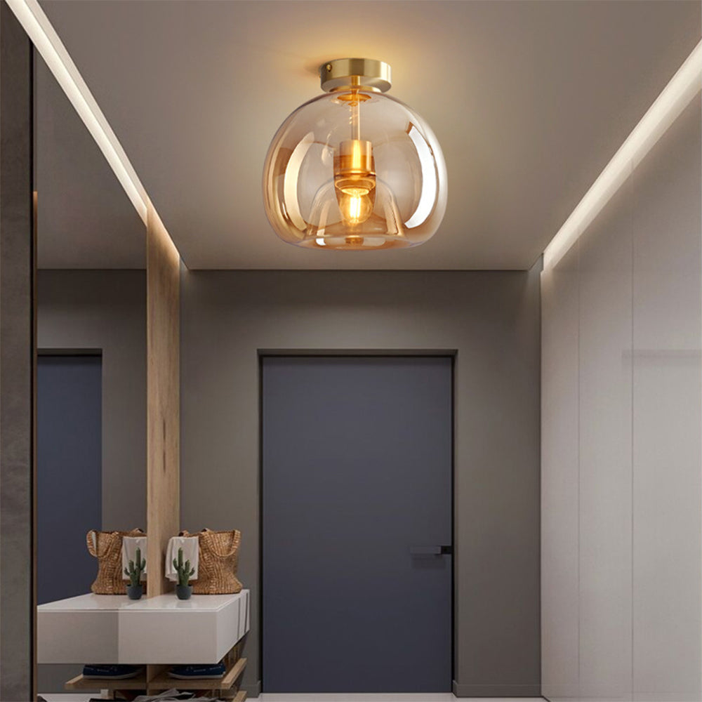 Glass Ceiling Light for Hallway and Living Room | Modern