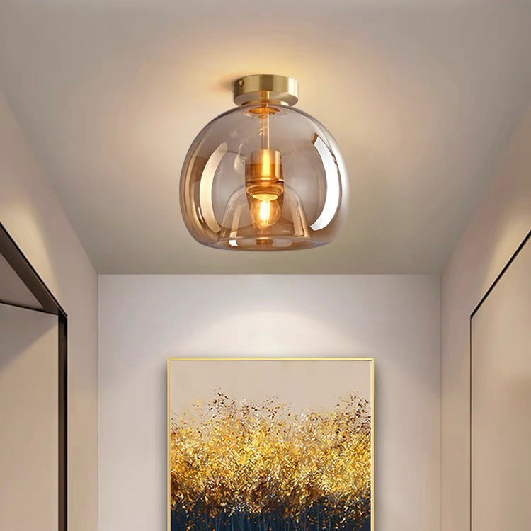 Glass Ceiling Light for Hallway and Living Room | Modern