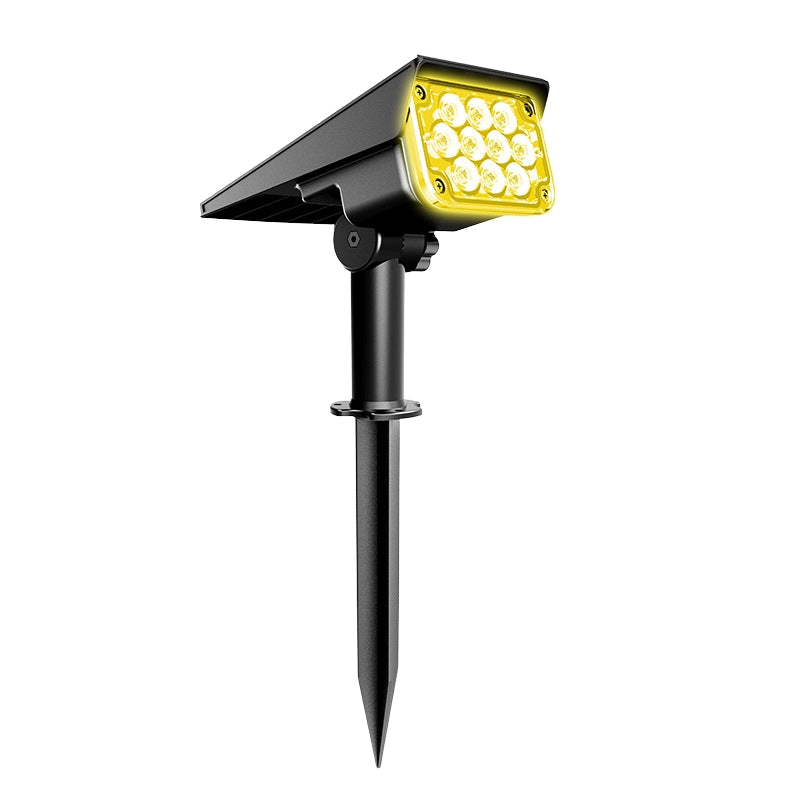 LED Solar Garden Spotlight With Stake | Outdoor Lights