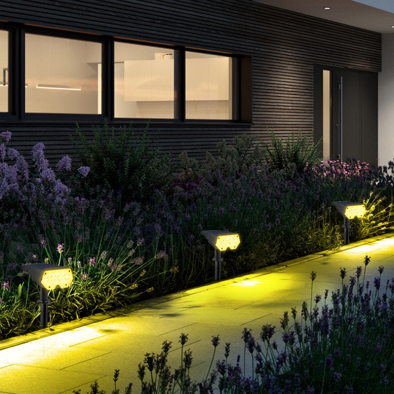 LED Solar Garden Spotlight With Stake | Outdoor Lights