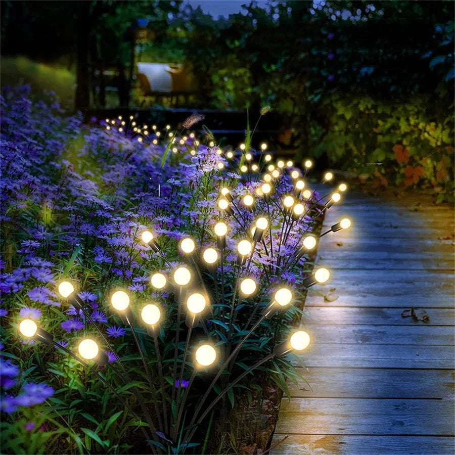 Outdoor Lights Solar LED Garden Stakes | Decorative