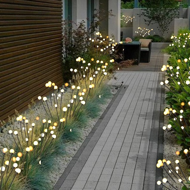 Outdoor Lights Solar LED Garden Stakes | Decorative