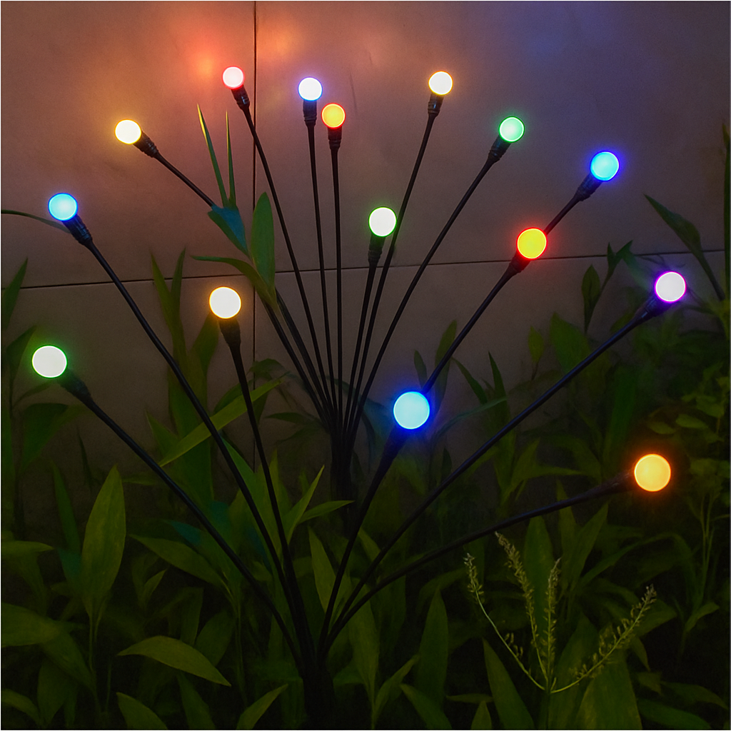 Outdoor Lights Solar LED Garden Stakes | Decorative