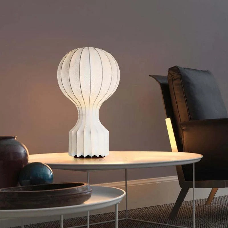 Table Lamps Modern Balloon Shape | Pleated Shade