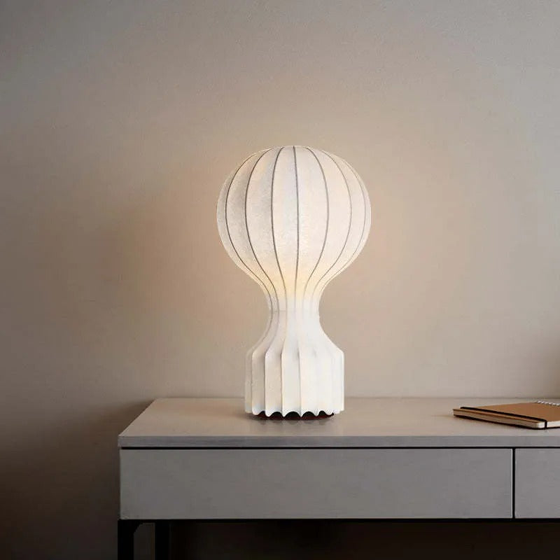 Table Lamps Modern Balloon Shape | Pleated Shade