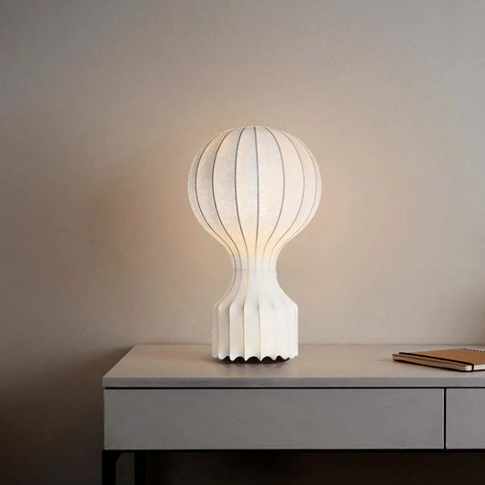 Table Lamps Modern Balloon Shape | Pleated Shade