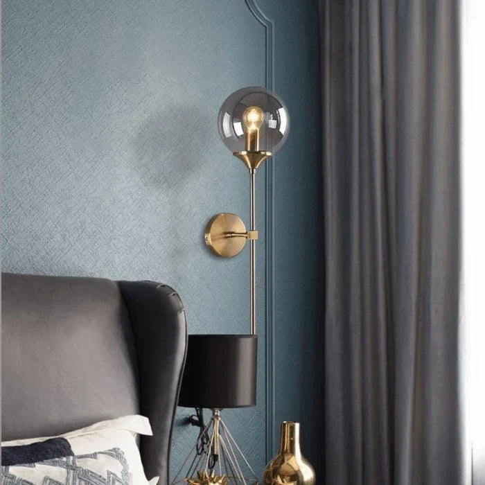 Wall Lights Bedroom Glass | Modern