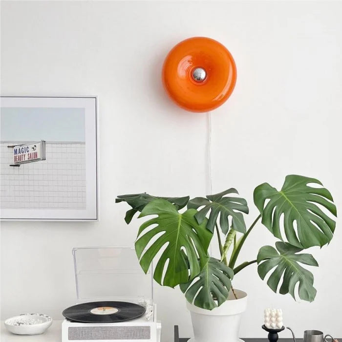 Wall Lights Modern Donut Style | LED Touch