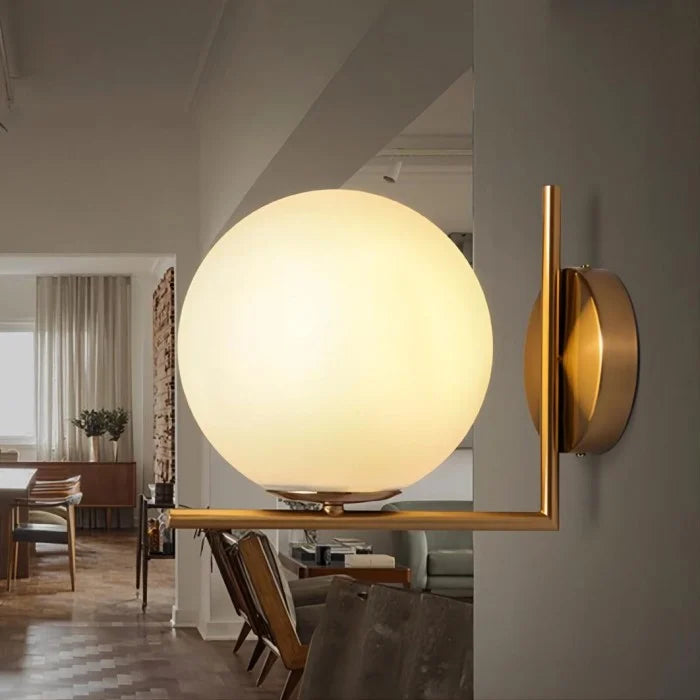 Wall Lights Modern Globe Design | Lounge Bedroom