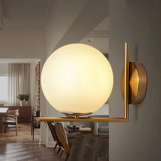 Wall Lights Modern Globe Design | Lounge Bedroom