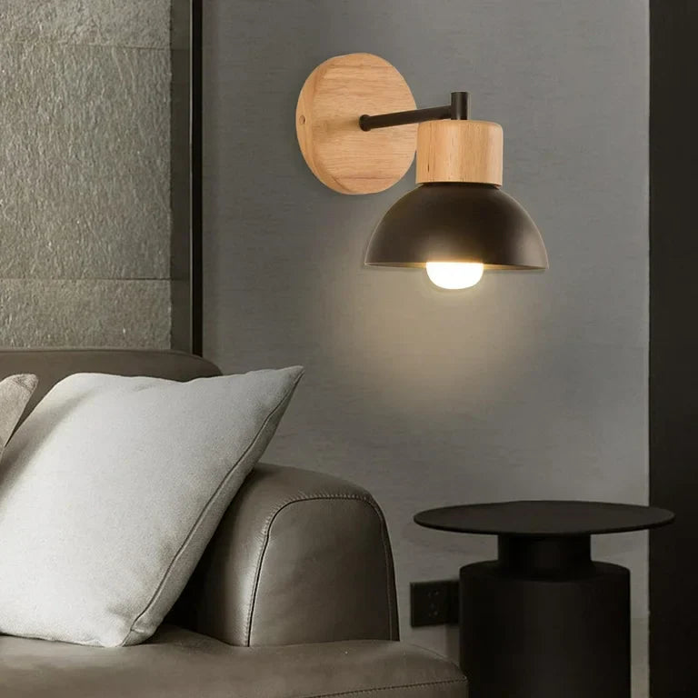 Wall Lights Modern Wooden Design | Indoor