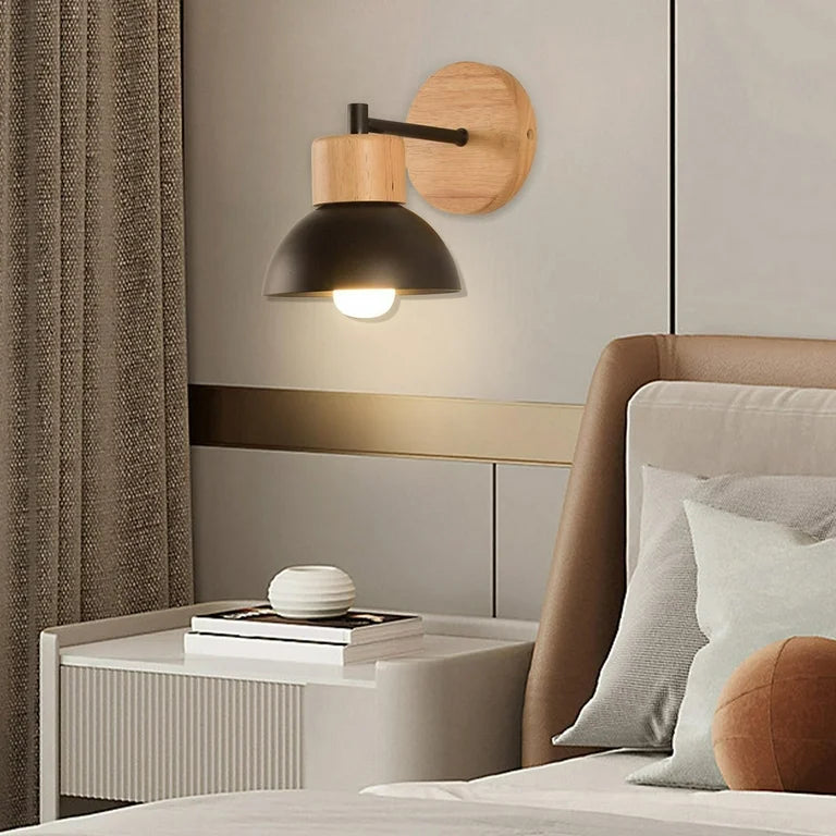 Wall Lights Modern Wooden Design | Indoor