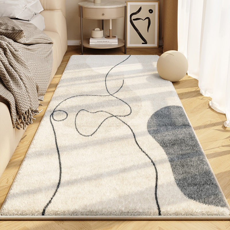 Washable Carpet Modern Bedroom Living Room | Large