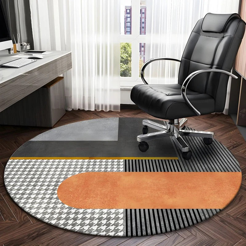 Washable Carpet Round Living Room | Large