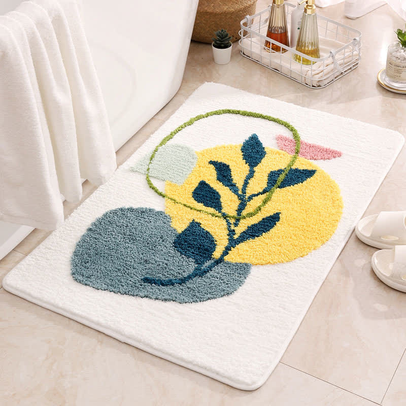Washable Rug for Living Room & Bedroom | Non-Slip Mat