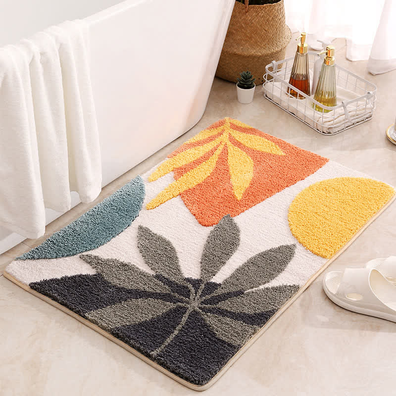 Washable Rug for Living Room & Bedroom | Non-Slip Mat