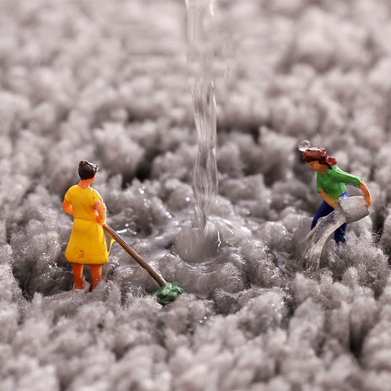 Washable Rug for Living Room & Bedroom | Non-Slip Mat